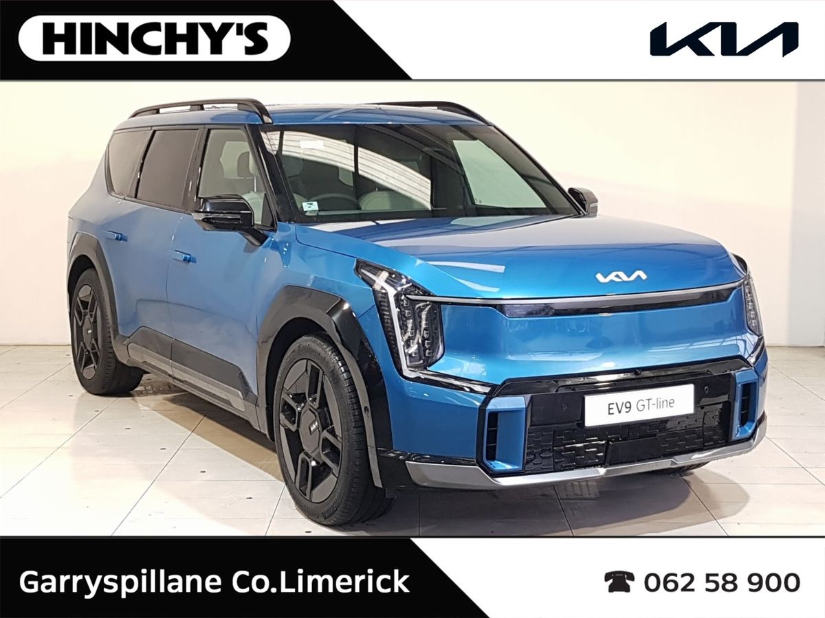 Kia Kia EV9251 GT-Line 6 Seater AWD Ocean Blue *251 OFFER 0% FINANCE AVAILABLE - FREE HOME CHARGER *
