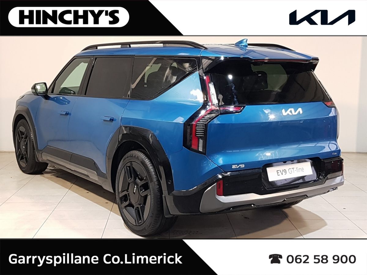 Kia Kia EV9251 GT-Line 6 Seater AWD Ocean Blue *251 OFFER 0% FINANCE AVAILABLE - FREE HOME CHARGER *
